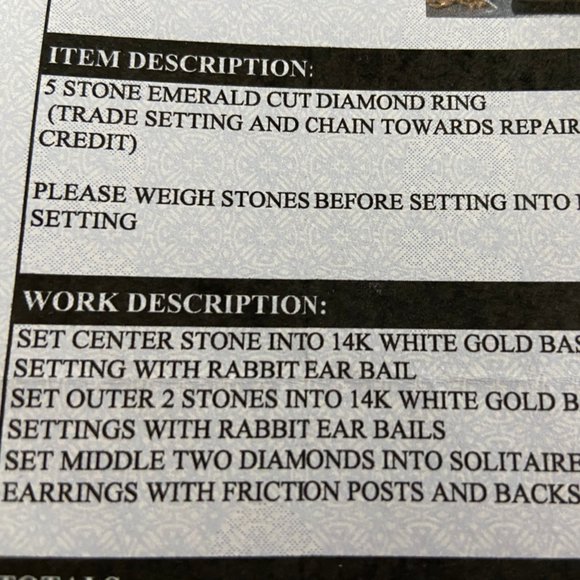 1/5 CT Emerald Cut Diamond Solitaire Pendant 14K. - Picture 12 of 12